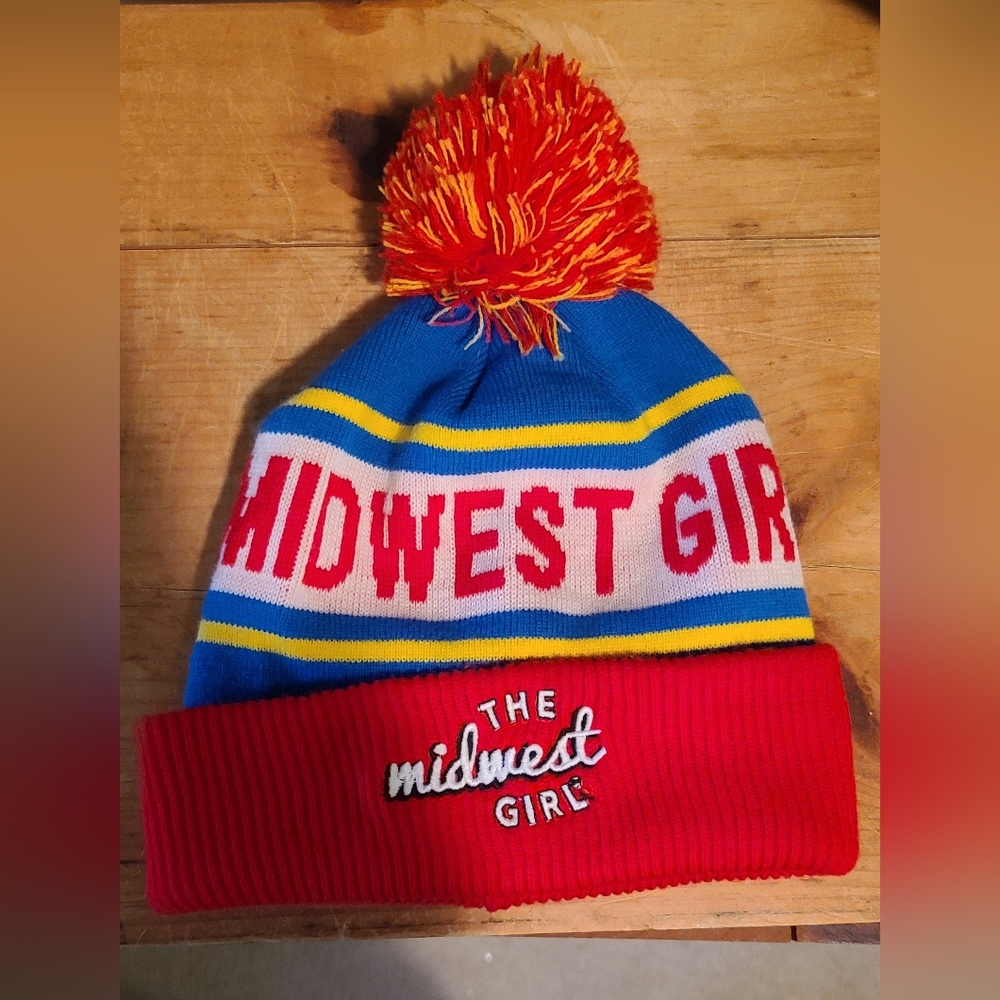 Midwest Girl Pom Pom Beanie